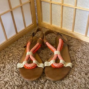 Neon Rope Sandals